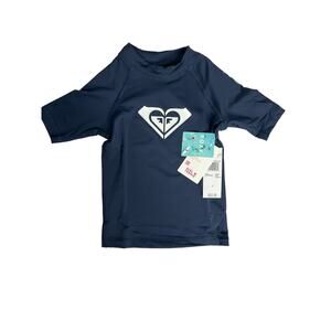 Roxy Girl & Teenie Short Sleeve‎ Rash Guard-Size 2-NWT
